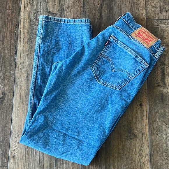 Levi’s 505 Men’s Jeans Blue Denim Size W32 X L32 - Picture 1 of 8